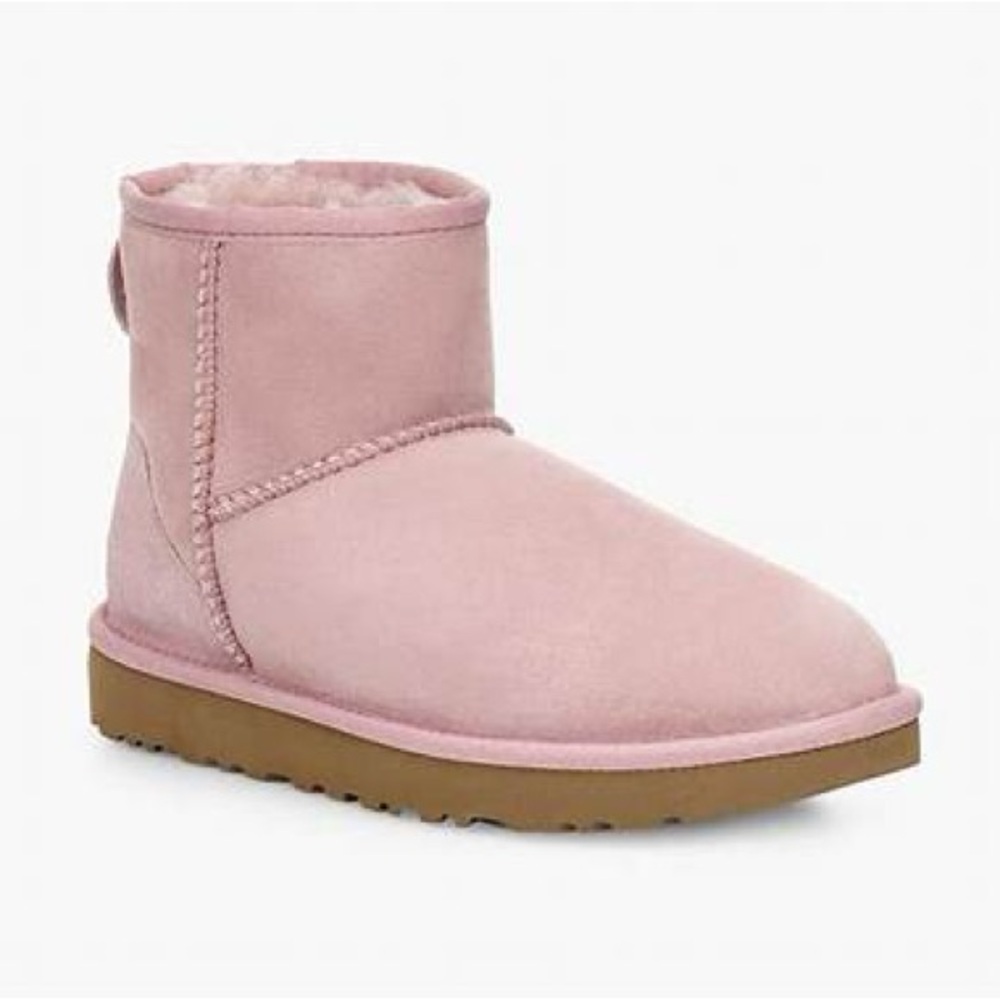 UGG Women’s Classic Mini II Fleece Lined Pink